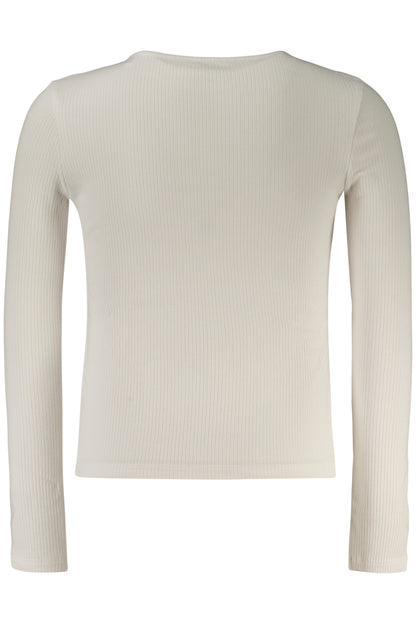 GUESS JEANS LONG-SLEEVED T-SHIRT FOR GIRLS, WHITE