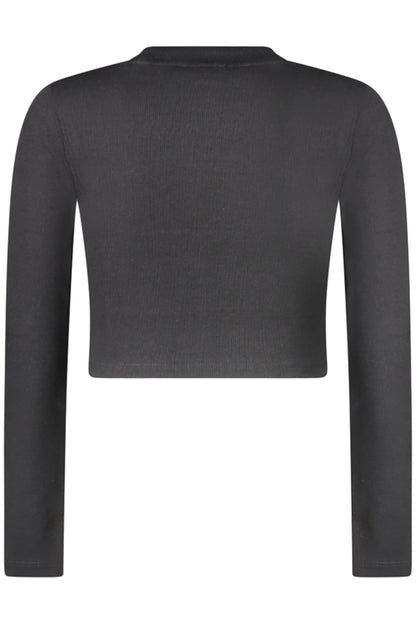 GUESS JEANS LONG-SLEEVED T-SHIRT FOR GIRLS, BLACK