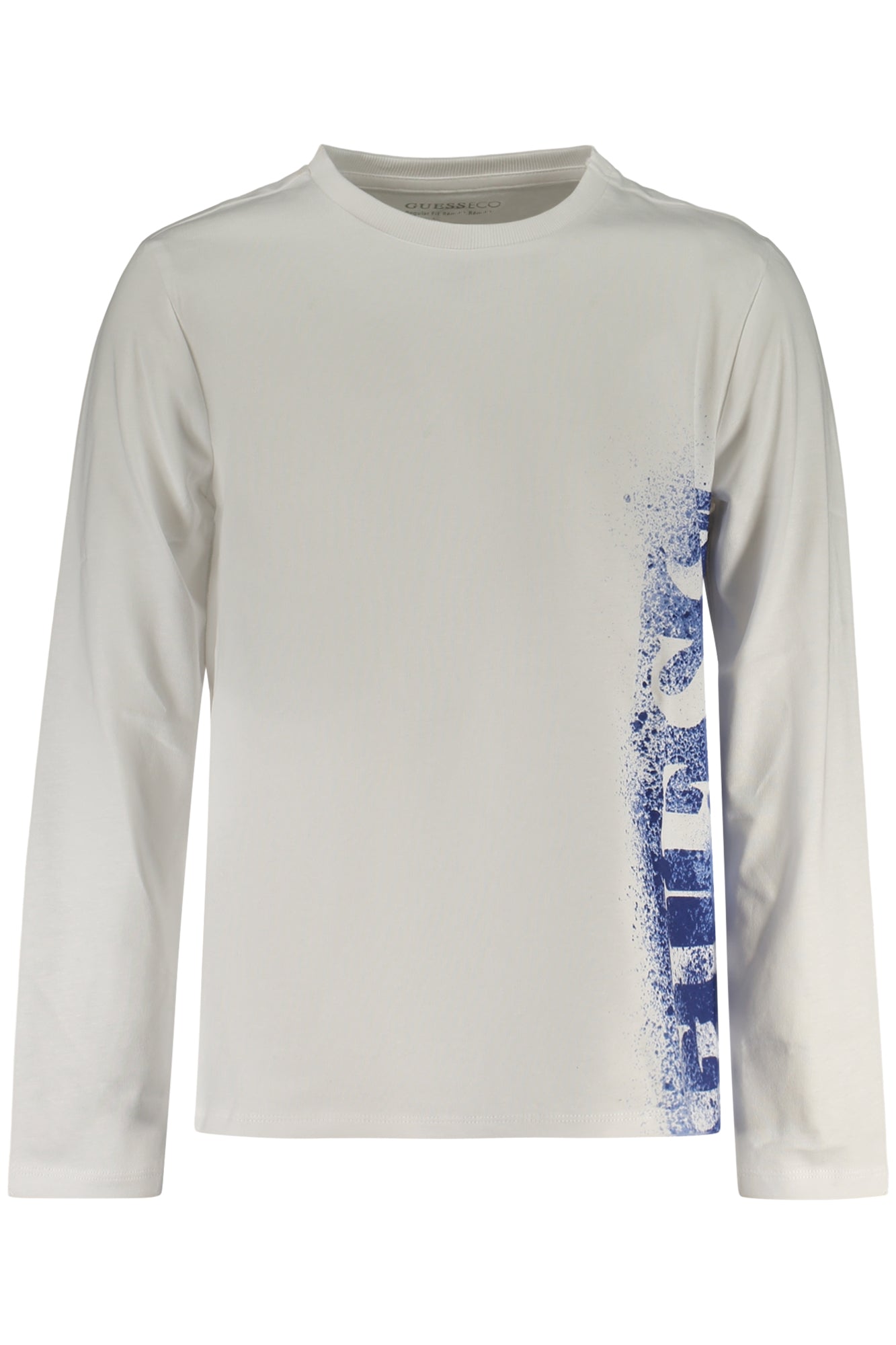 GUESS JEANS LONG-SLEEVED T-SHIRT FOR KIDS, WHITE