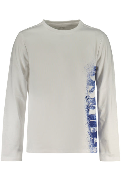 GUESS JEANS LONG-SLEEVED T-SHIRT FOR KIDS, WHITE