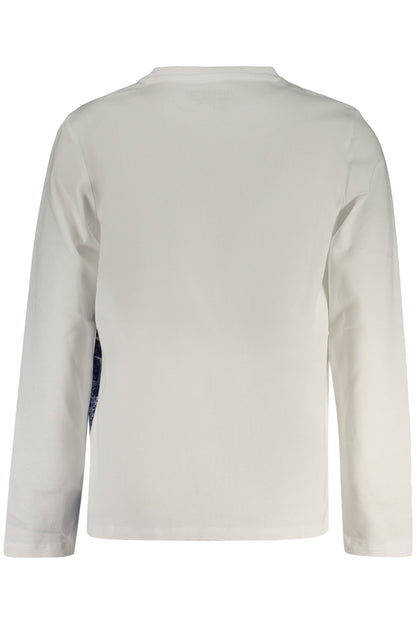 GUESS JEANS LONG-SLEEVED T-SHIRT FOR KIDS, WHITE