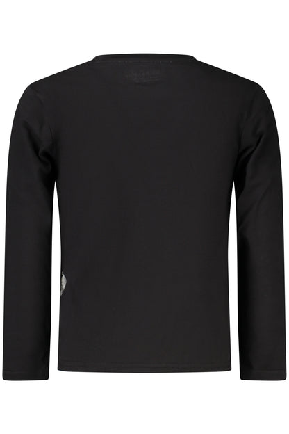 GUESS JEANS LONG-SLEEVED T-SHIRT FOR KIDS, BLACK