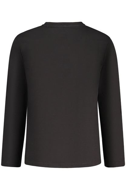 GUESS JEANS LONG-SLEEVED T-SHIRT FOR KIDS, BLACK