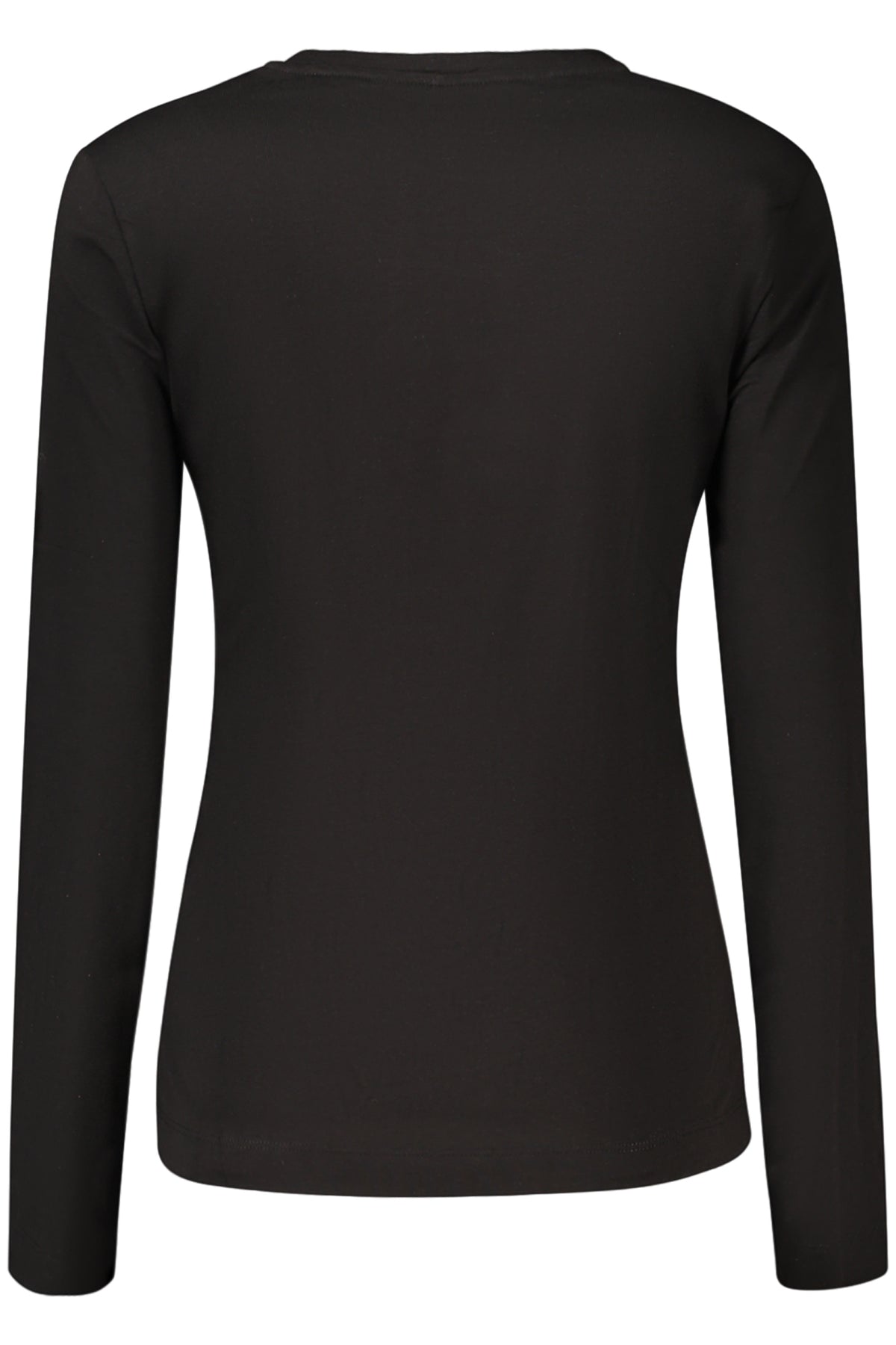 GUESS JEANS WOMEN'S LONG-SLEEVED T-SHIRT BLACK