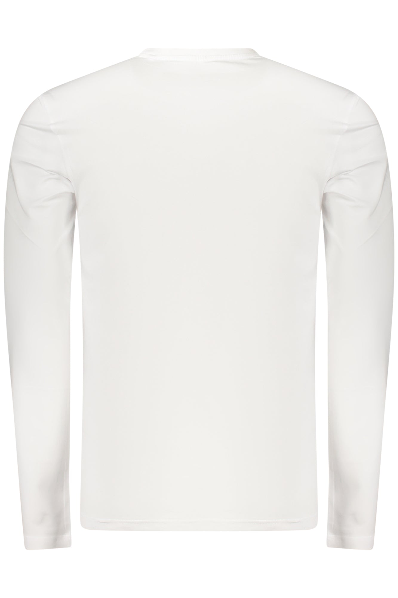 GUESS JEANS MEN'S LONG-SLEEVED T-SHIRT WHITE