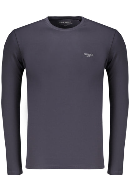 GUESS JEANS MEN'S LONG-SLEEVED T-SHIRT BLUE