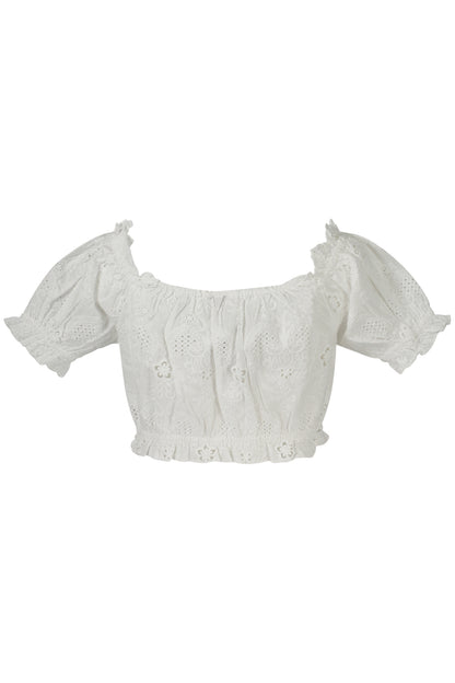 GUESS JEANS TOP WOMEN WHITE