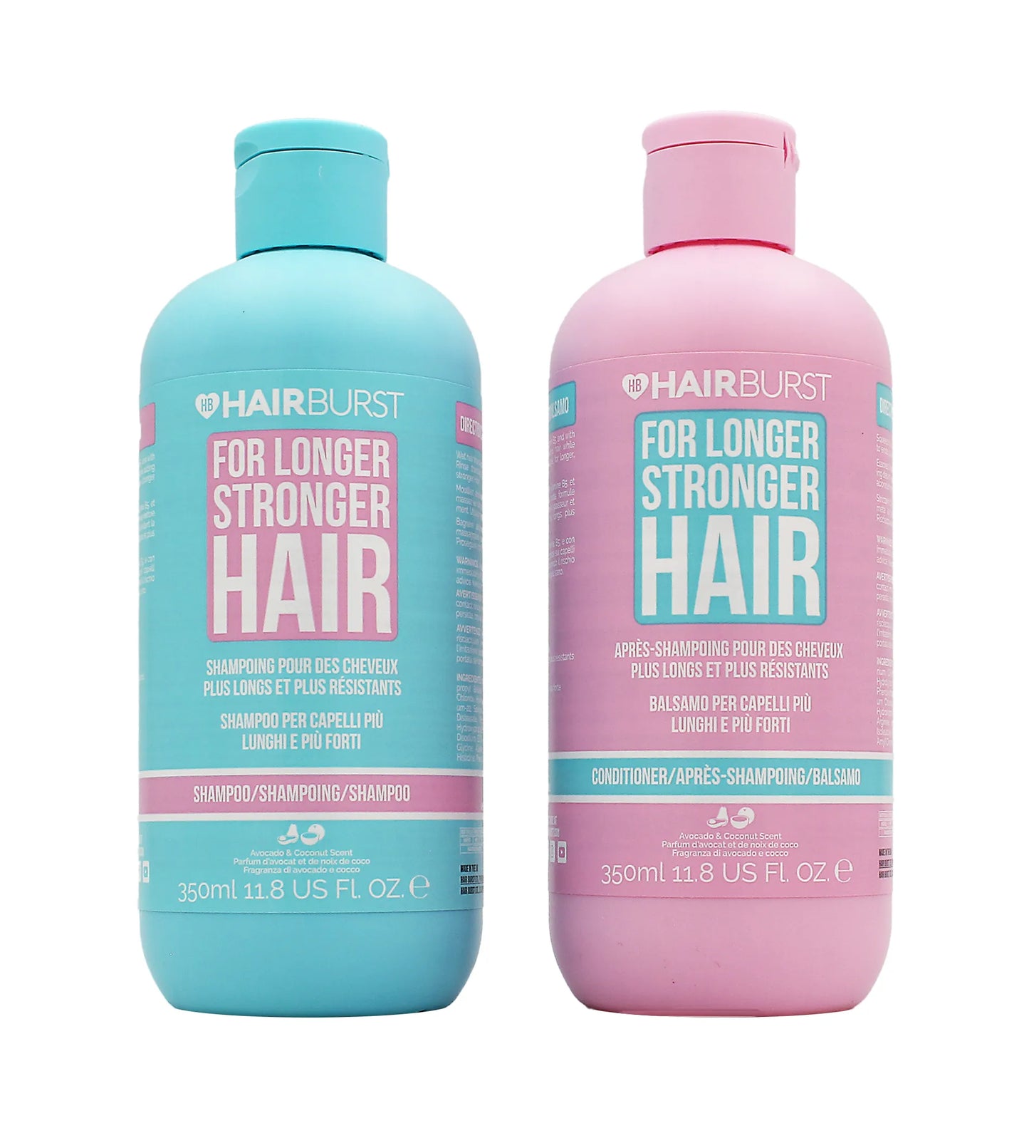 Hairburst For Longer Stronger Hair SET (Shampoo 350ml + Conditioner 350ml)