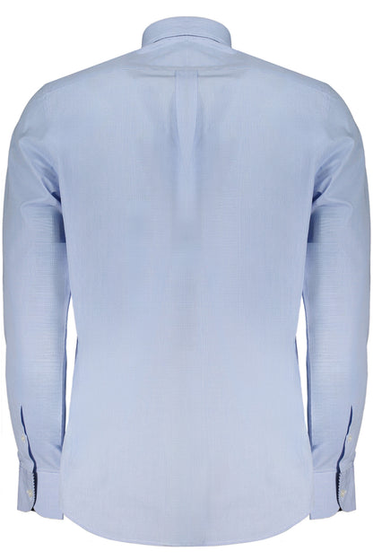 HARMONT &amp; BLAINE MEN'S LONG SLEEVE SHIRT BLUE