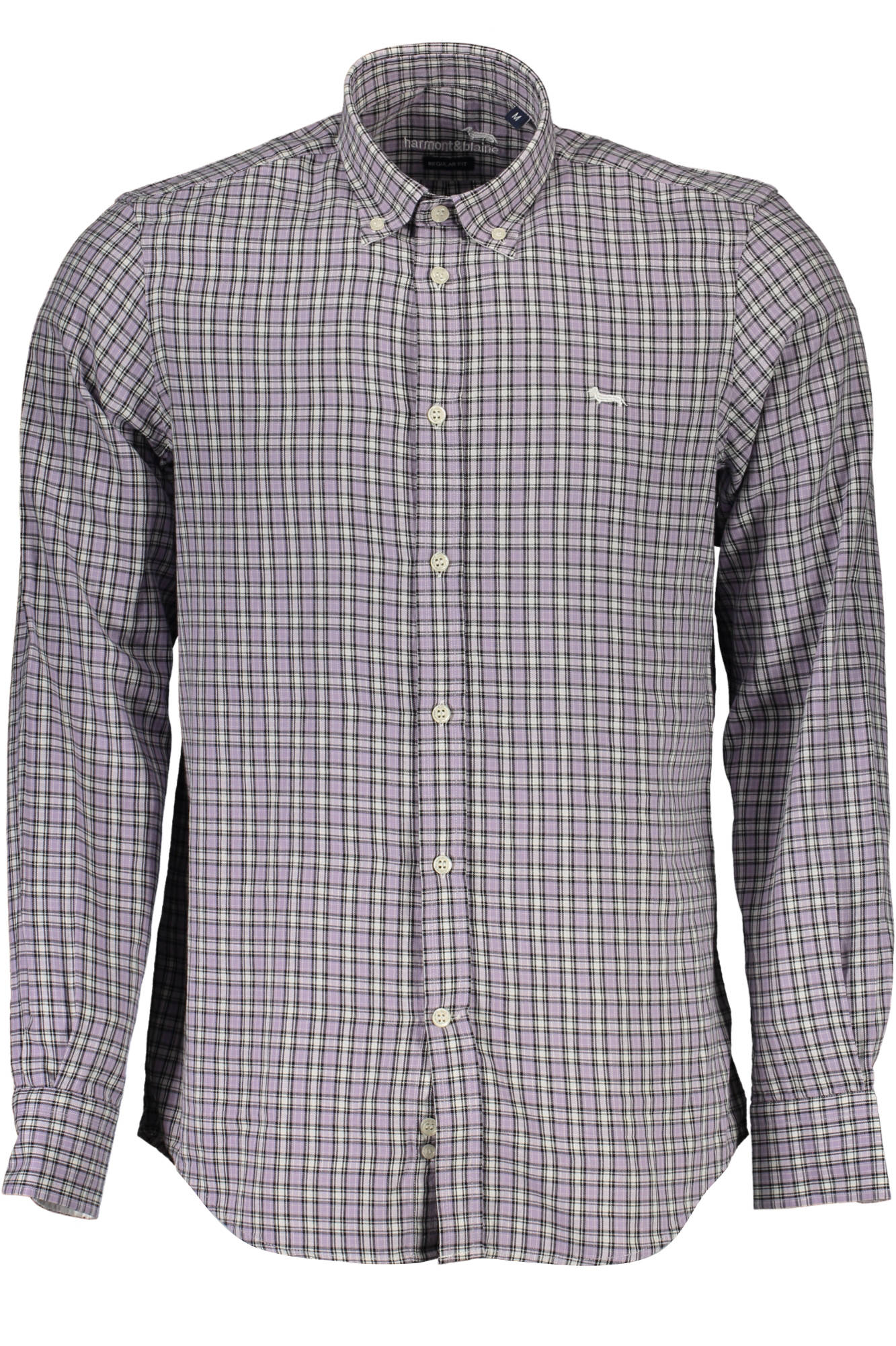 HARMONT &amp; BLAINE LONG SLEEVE SHIRT MEN PURPLE