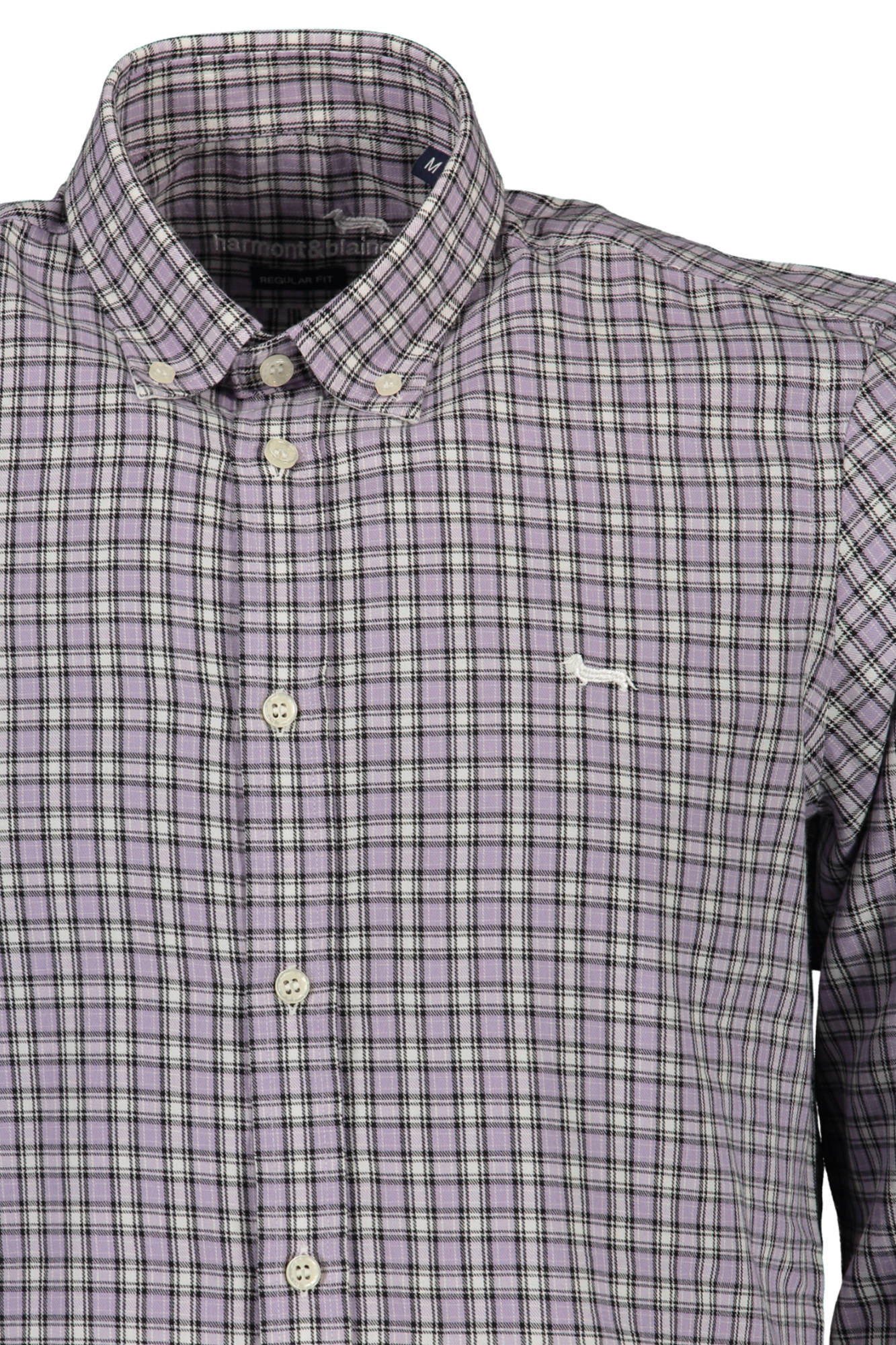 HARMONT &amp; BLAINE LONG SLEEVE SHIRT MEN PURPLE
