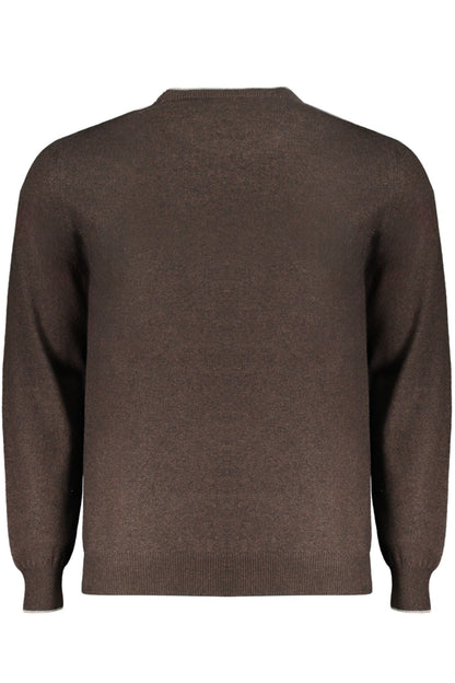 HARMONT &amp; BLAINE MEN'S BROWN SWEATER