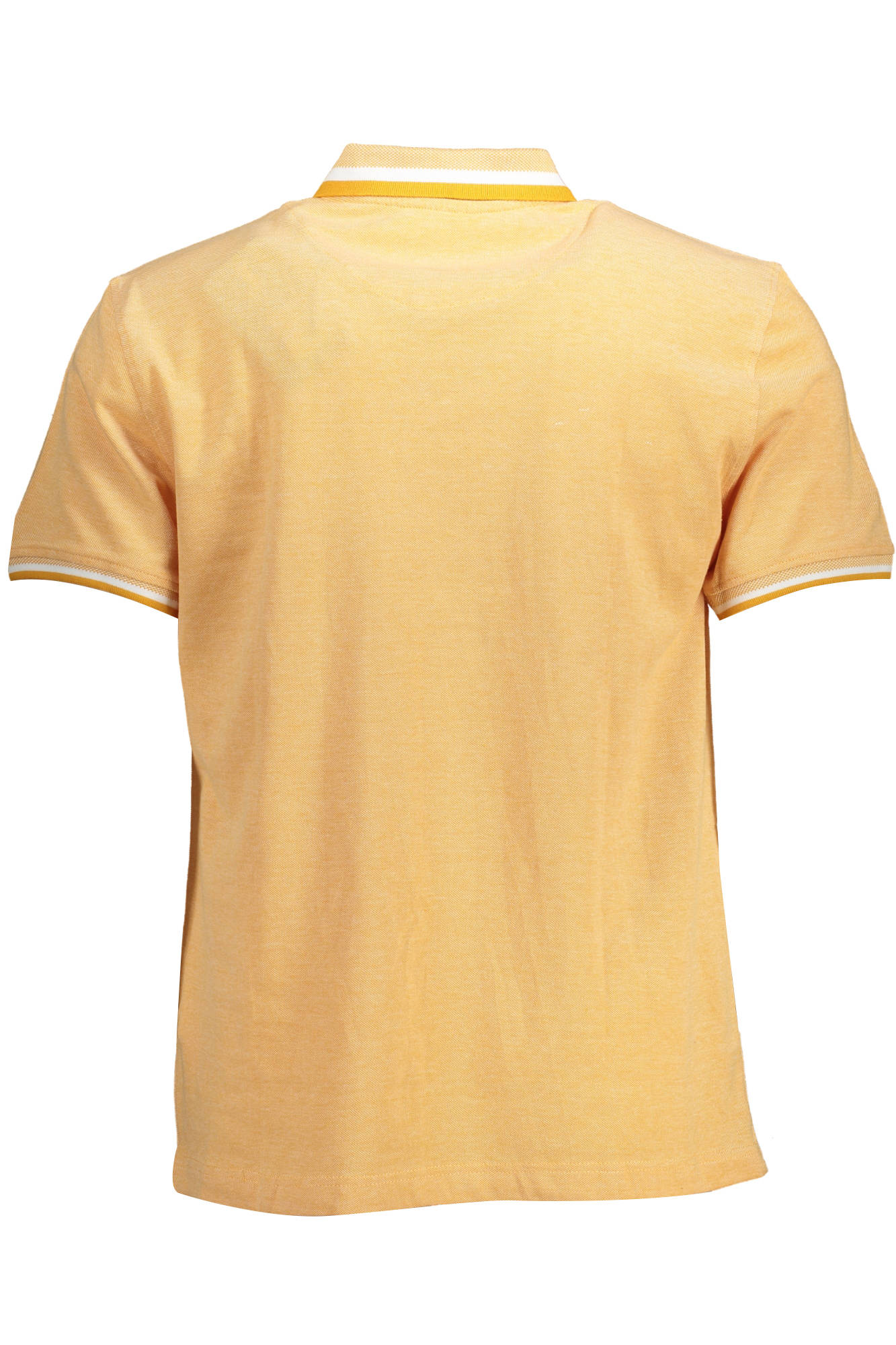 HARMONT &amp; BLAINE MEN'S ORANGE SHORT SLEEVE POLO