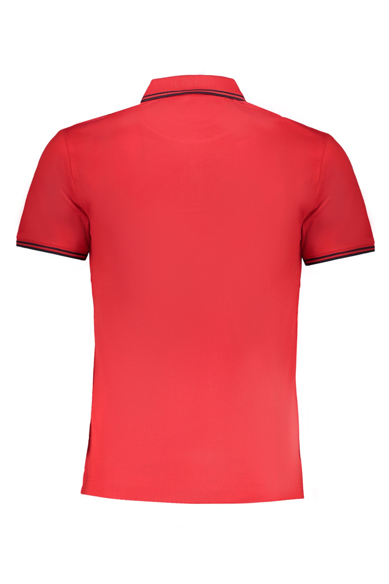 HARMONT &amp; BLAINE MEN'S RED SHORT SLEEVE POLO SHIRT