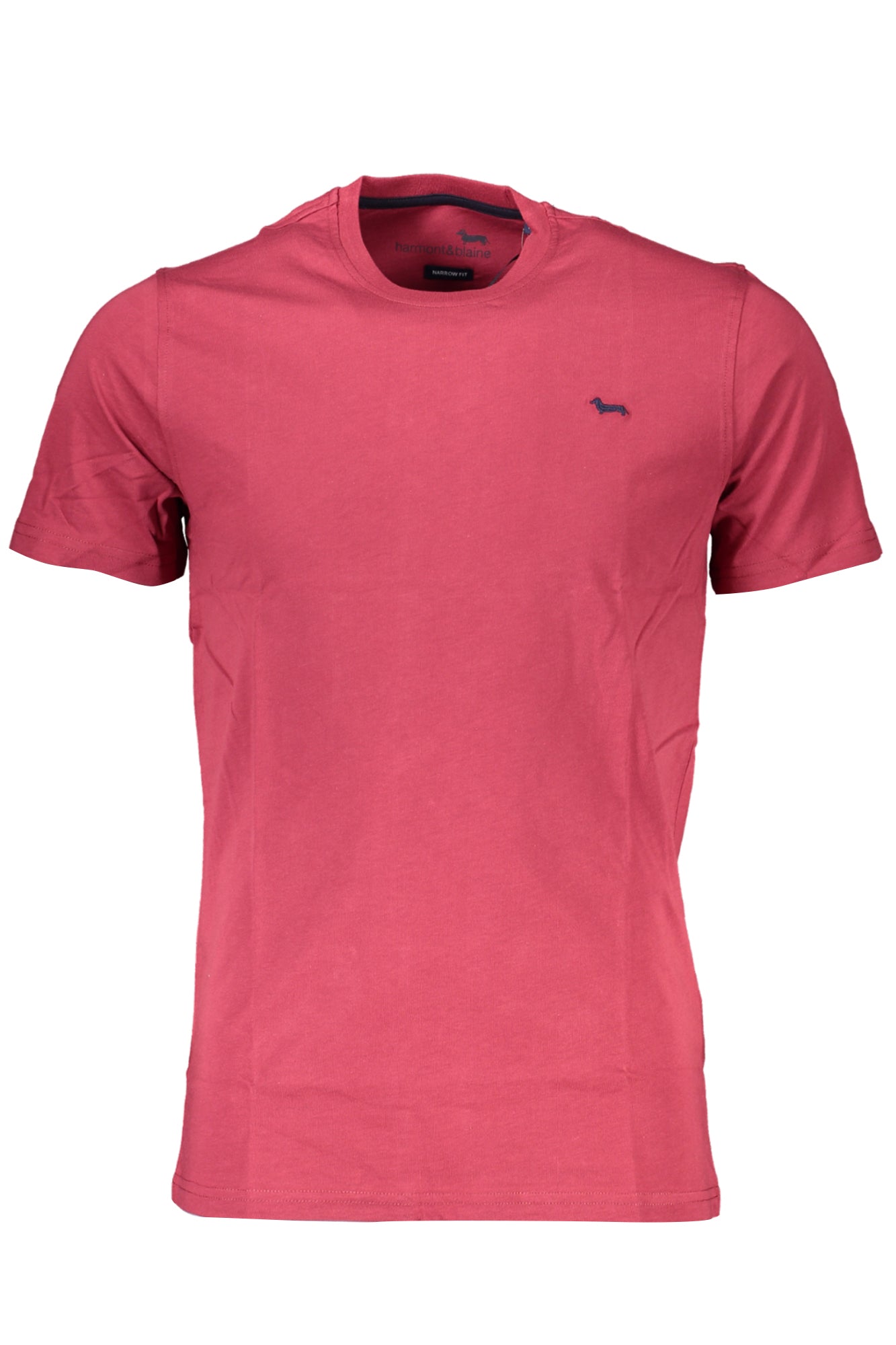 HARMONT &amp; BLAINE MEN'S RED SHORT SLEEVE T-SHIRT