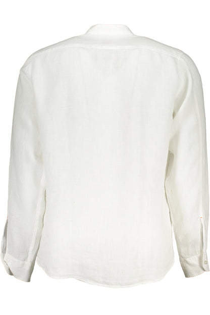 HUGO BOSS MEN'S WHITE LONG SLEEVE SHIRT