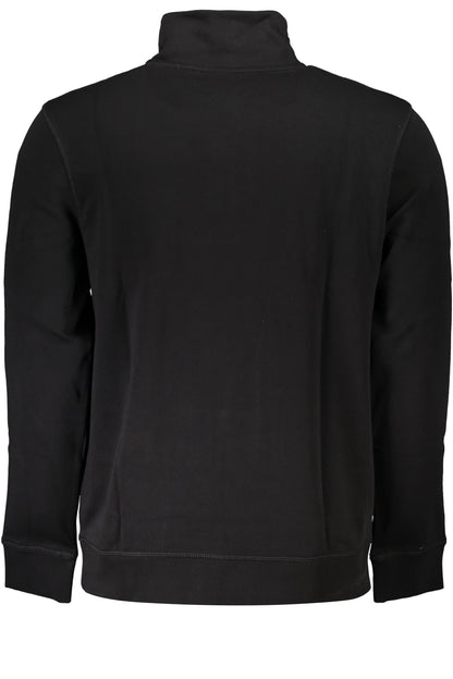 SWEAT-SHIRT ZIPPÉ NOIR HUGO BOSS POUR HOMME