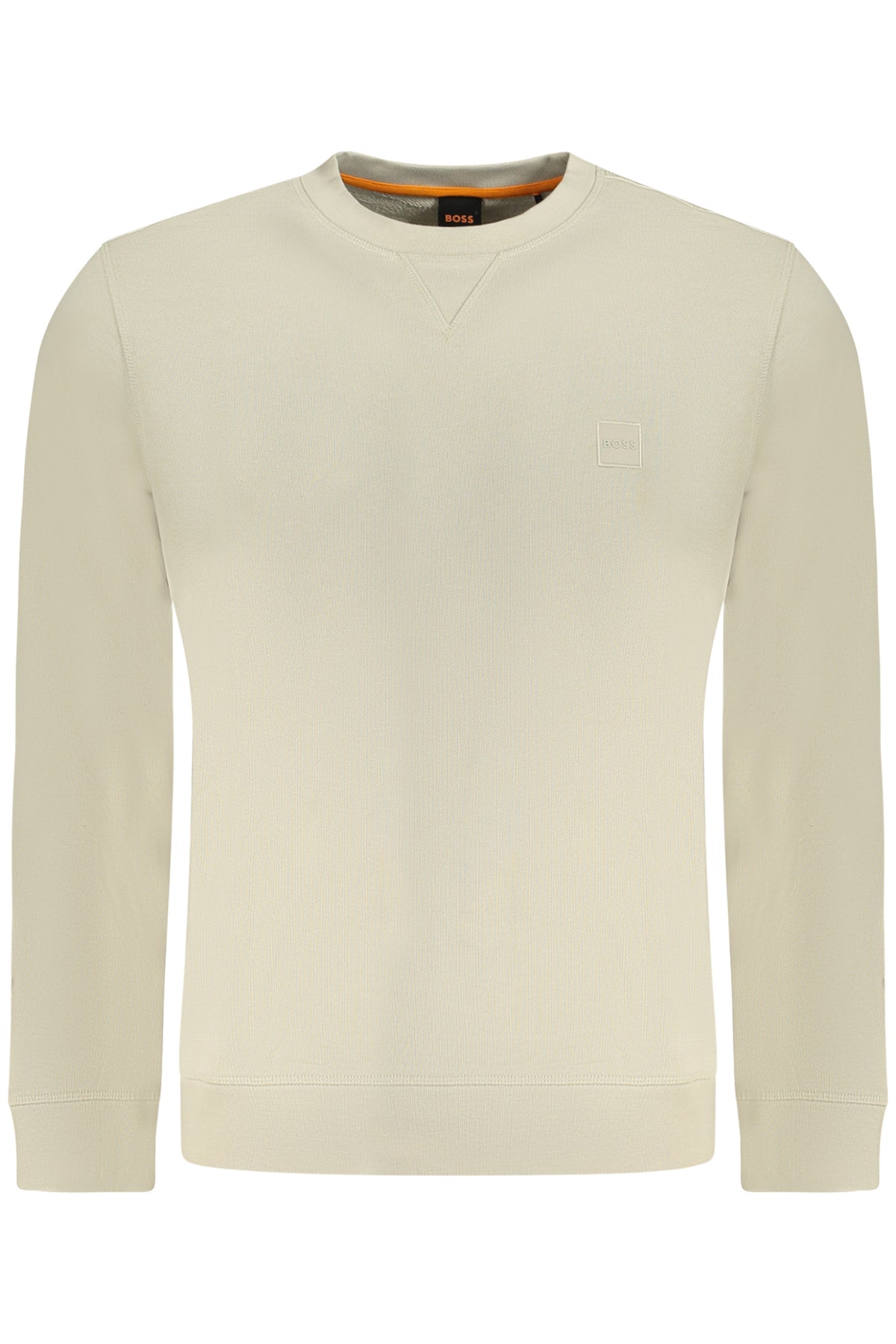 SWEAT-SHIRT HUGO BOSS SANS ZIP HOMME BEIGE