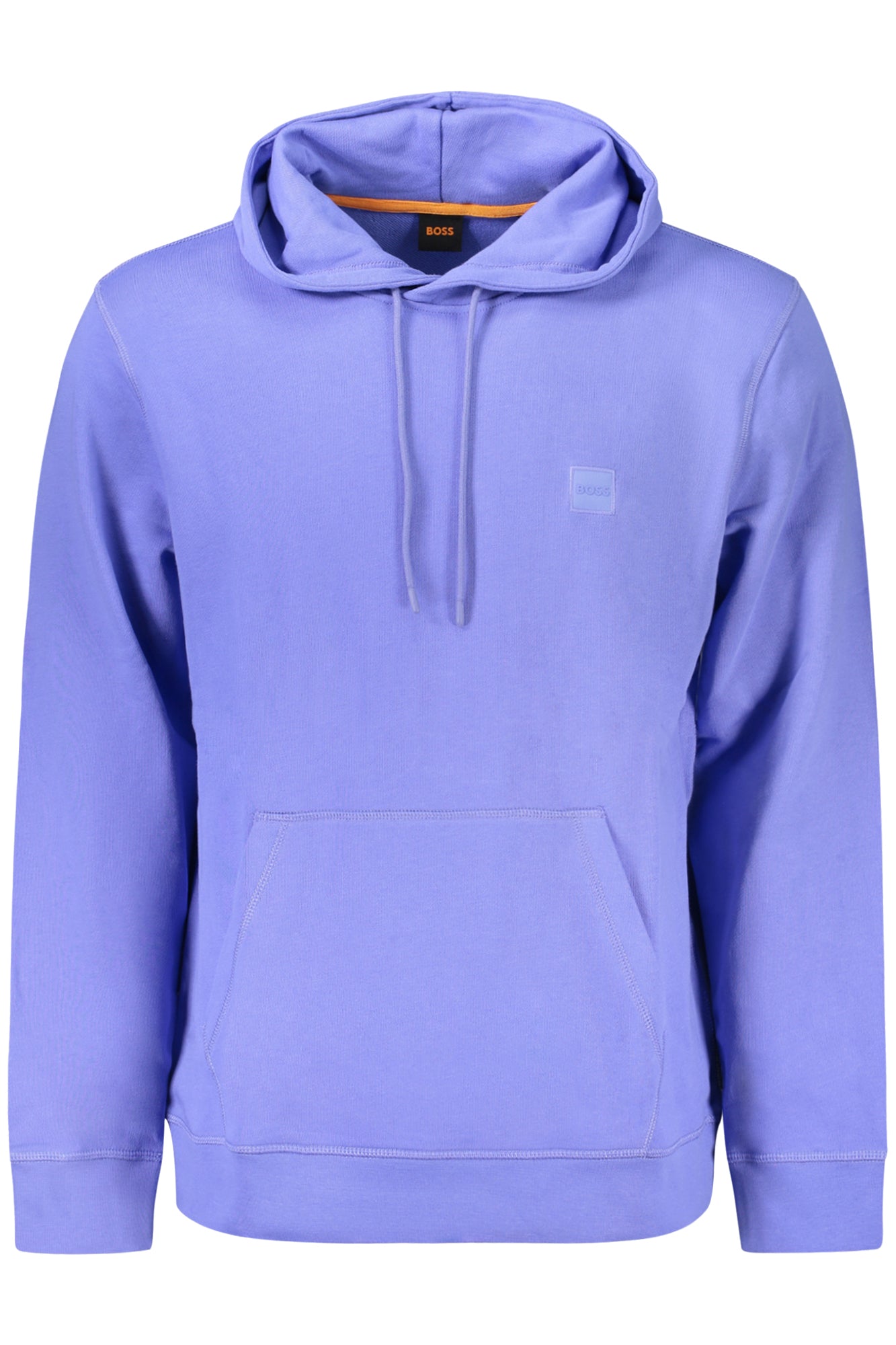 HUGO BOSS MEN'S ZIP-UP SWEATSHIRT BLUE