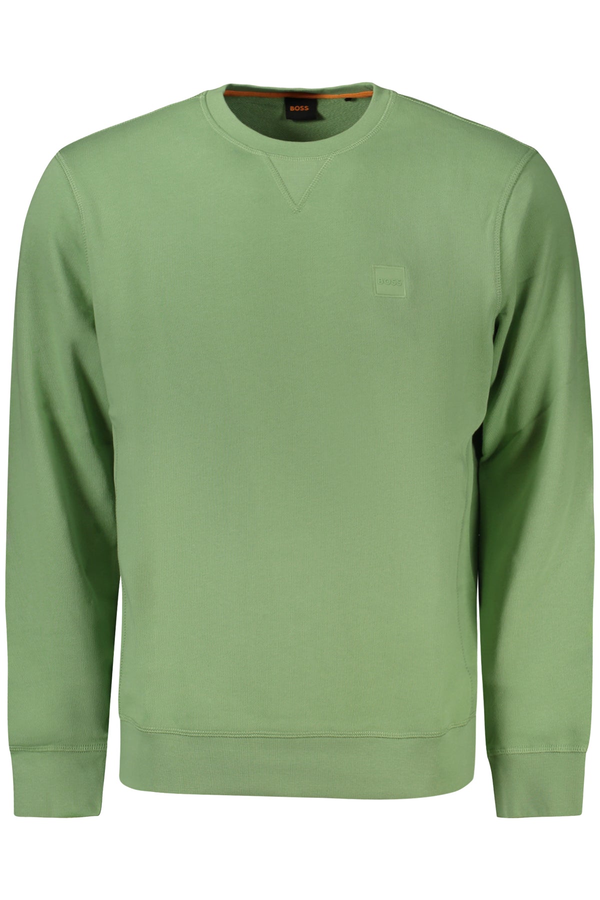 HUGO BOSS SWEATSHIRT WITHOUT ZIP MEN GREEN