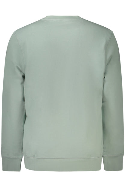 HUGO BOSS MEN'S ZIP-UP SWEATSHIRT, GREEN