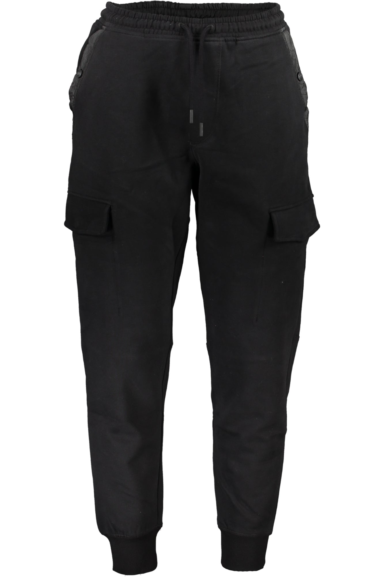 HUGO BOSS MEN'S BLACK TROUSERS