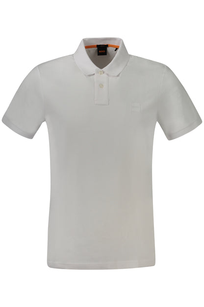 HUGO BOSS POLO SHORT SLEEVE MEN WHITE