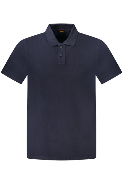 HUGO BOSS POLO SHORT SLEEVE MEN BLUE