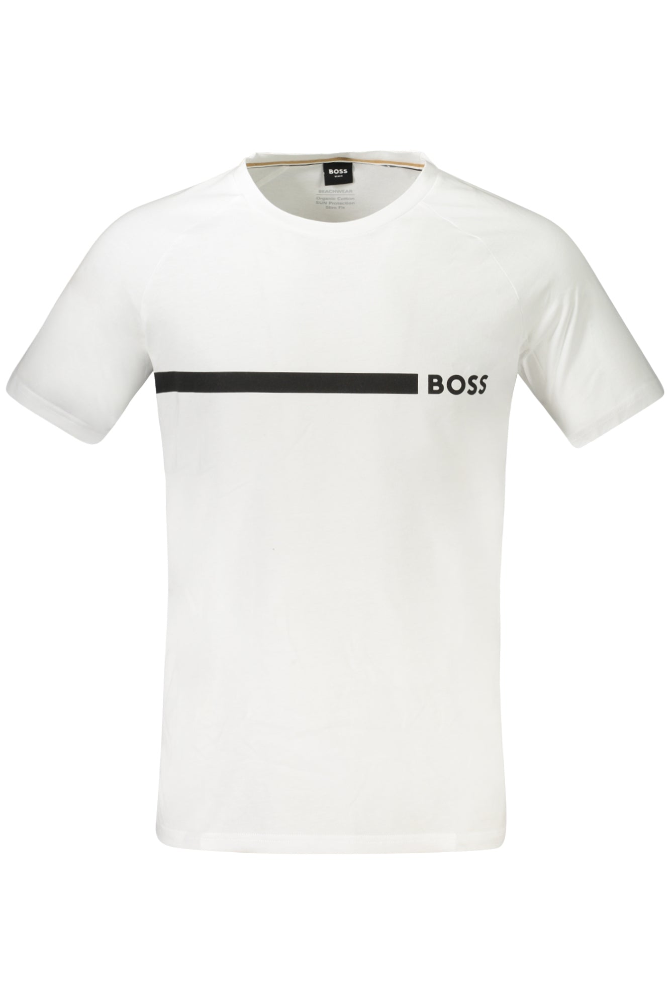 HUGO BOSS MEN'S SHORT-SLEEVED T-SHIRT WHITE