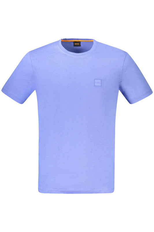 HUGO BOSS MEN'S SHORT-SLEEVED T-SHIRT, BLUE