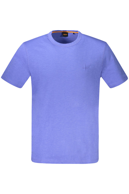 HUGO BOSS MEN'S SHORT SLEEVE T-SHIRT BLUE