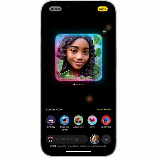 iPhone 16e 128 Go Blanc (MD1R4F/A)