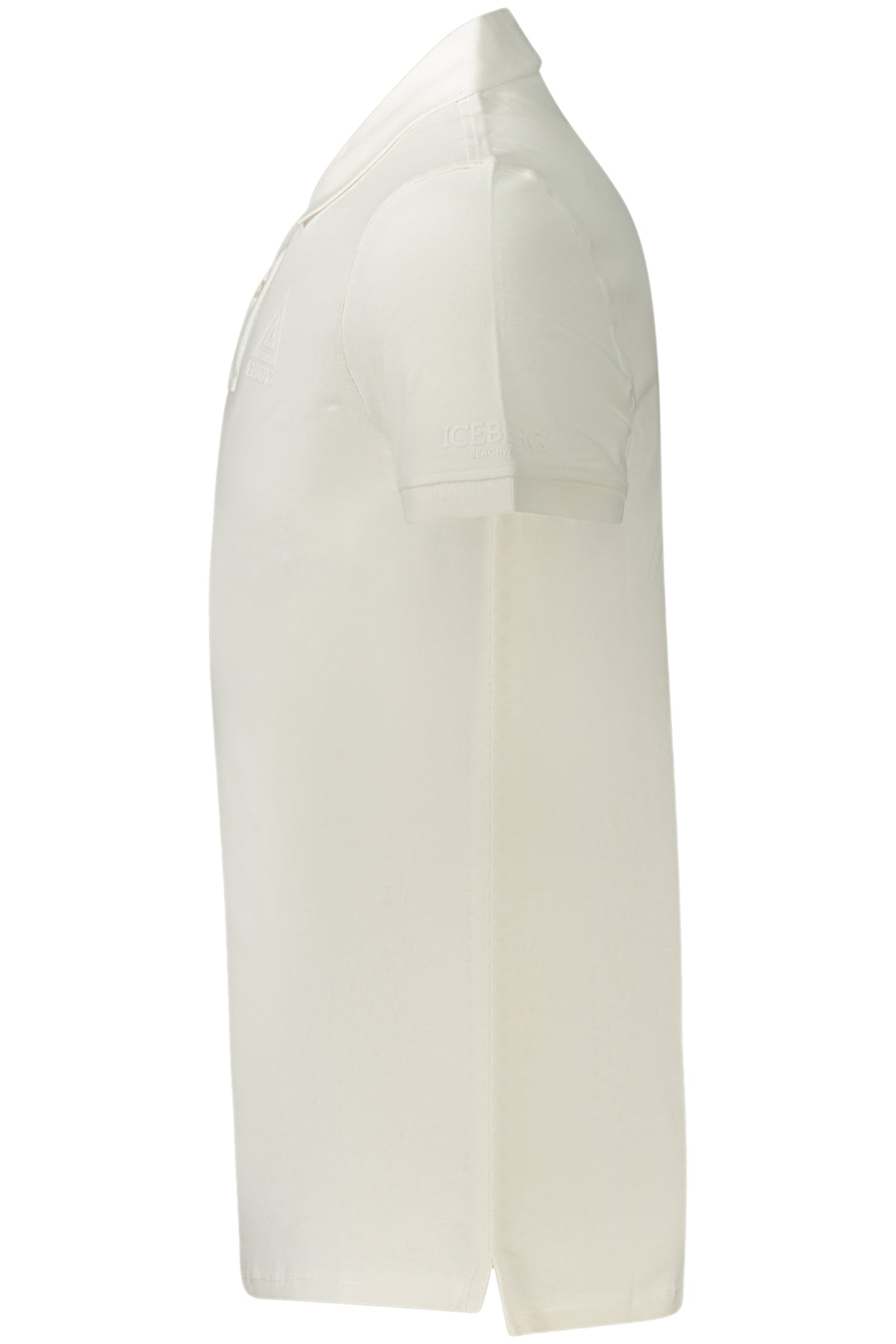 Polo blanc à manches courtes pour homme Iceberg