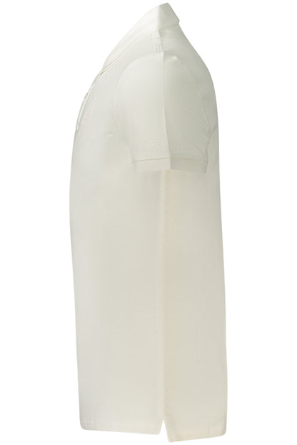 Polo blanc à manches courtes pour homme Iceberg