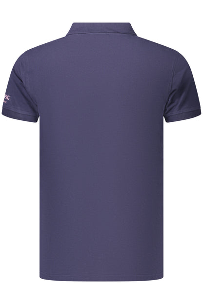Polo homme Iceberg à manches courtes, bleu