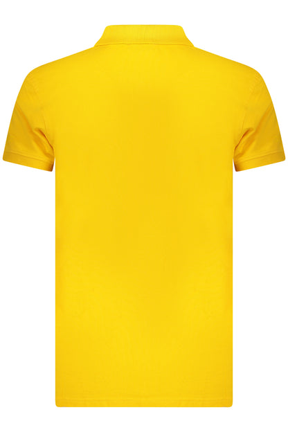ICEBERG MEN'S SHORT-SLEEVE POLO SHIRT YELLOW