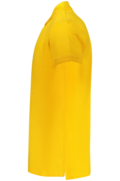 ICEBERG MEN'S SHORT-SLEEVE POLO SHIRT YELLOW