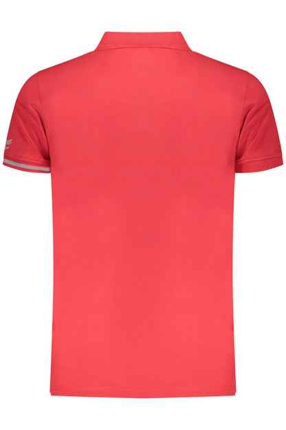ICEBERG MEN'S SHORT-SLEEVED POLO SHIRT, RED