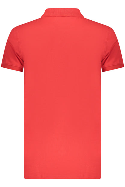 ICEBERG MEN'S SHORT-SLEEVED POLO SHIRT, RED