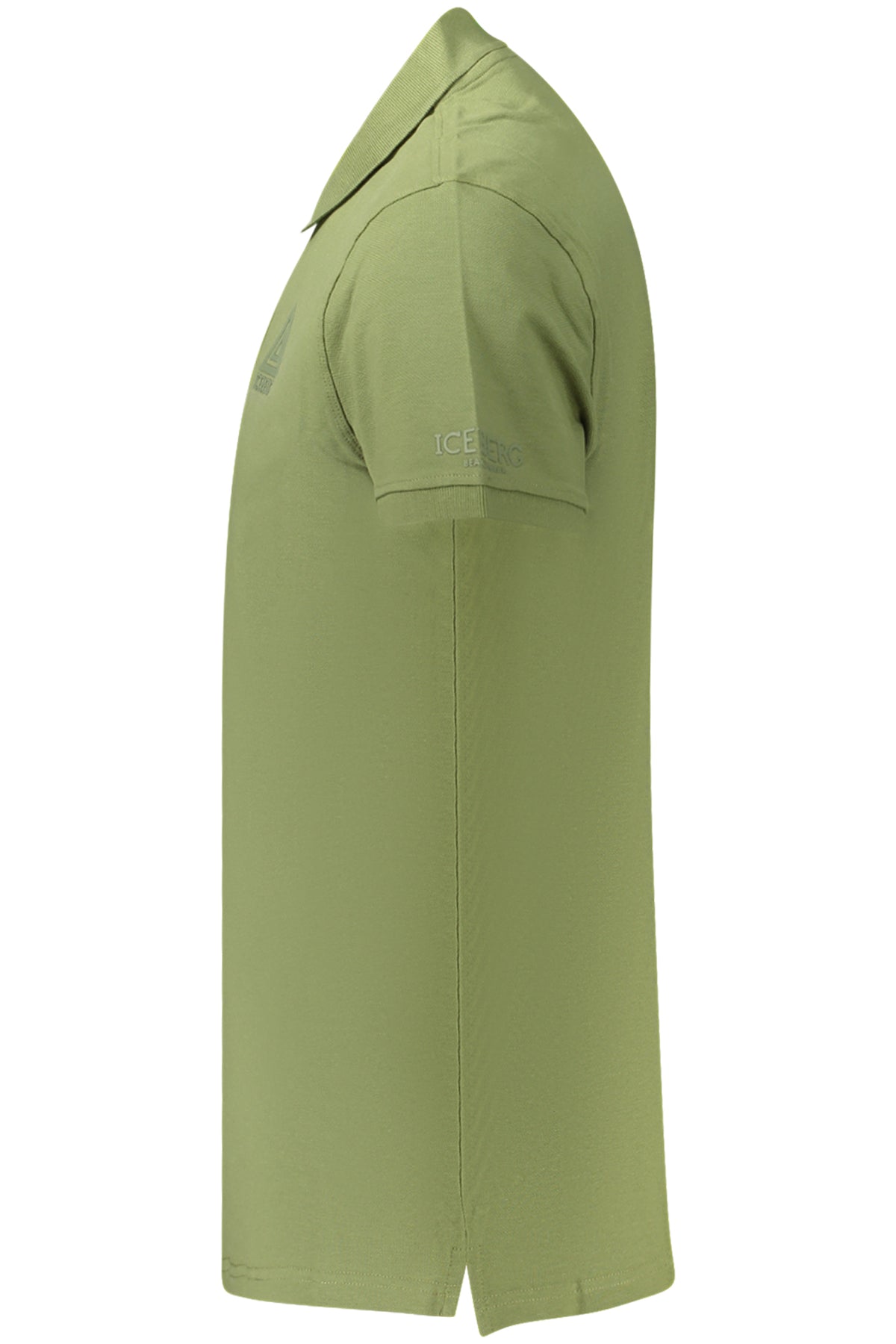 POLO ICEBERG POUR HOMME À MANCHES COURTES, VERT