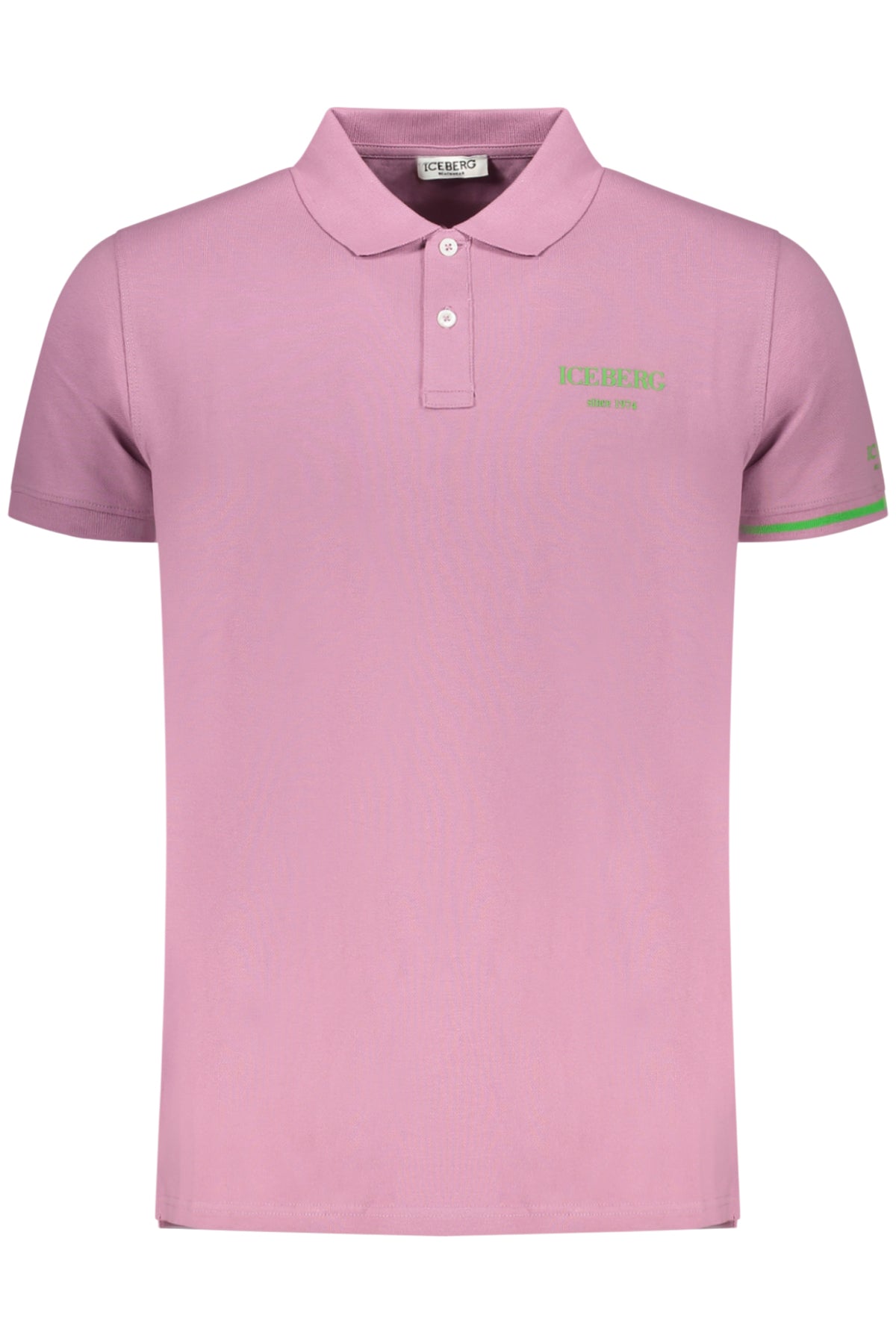 POLO À MANCHES COURTES POUR HOMME ICEBERG, VIOLET