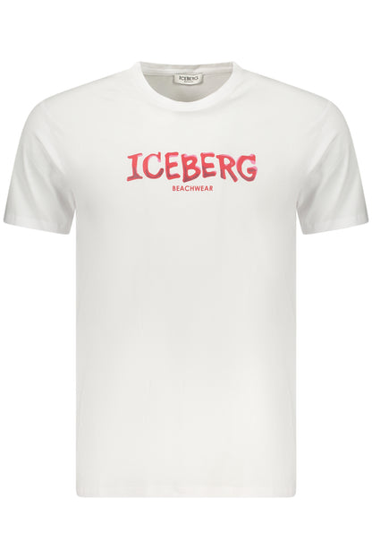 ICEBERG MEN'S SHORT-SLEEVED T-SHIRT WHITE