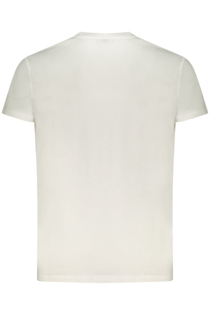T-shirt blanc à manches courtes Iceberg pour homme