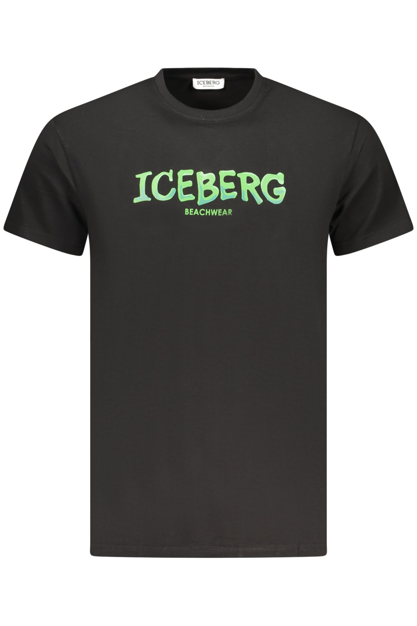 ICEBERG MEN'S SHORT-SLEEVED T-SHIRT BLACK