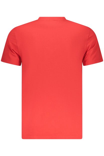 ICEBERG MEN'S SHORT-SLEEVED T-SHIRT, RED