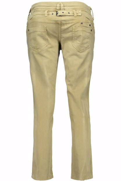 JOHN GALLIANO WOMEN'S GREEN PINOCCHIETTO PANTS