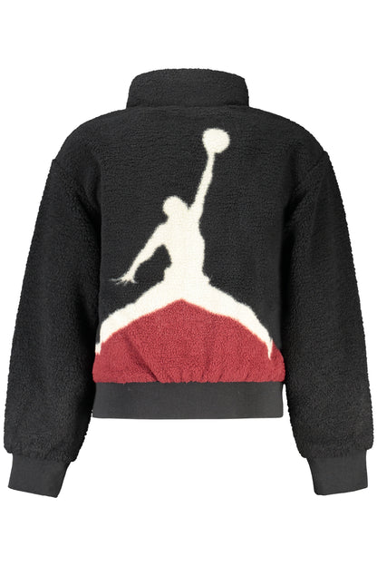 JORDAN WOMEN'S BLACK ZIP-UP SWEATSHIRT