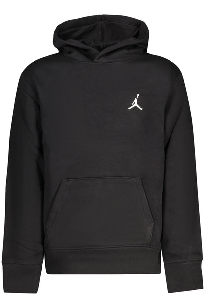 JORDAN KIDS' BLACK ZIP-UP SWEATSHIRT