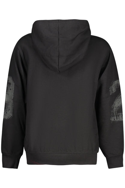 JORDAN KIDS' BLACK ZIP-UP SWEATSHIRT