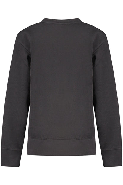JORDAN KIDS' BLACK ZIP-UP SWEATSHIRT